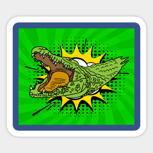 Crocodile Reptiles Alligator Animal Sticker